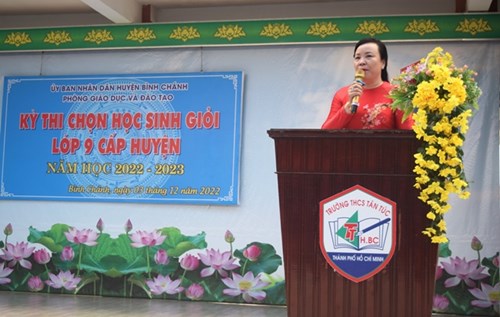 Kỳ thi chọn học sinh giỏi lớp 9 cấp huyện - Năm học 2022 - 2023